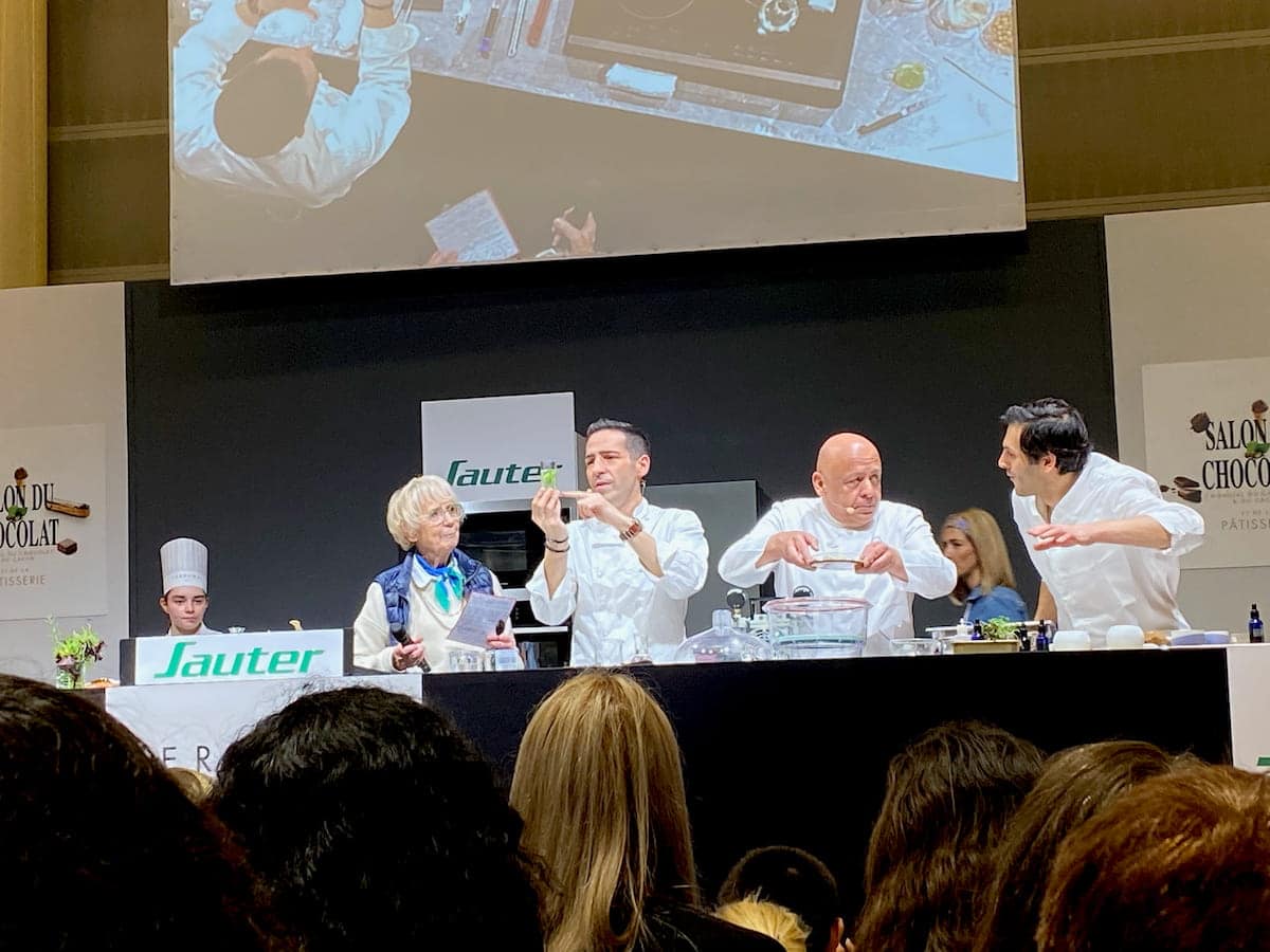 chocolate-artwork-Romain-Duclos scientific cookery demonstration